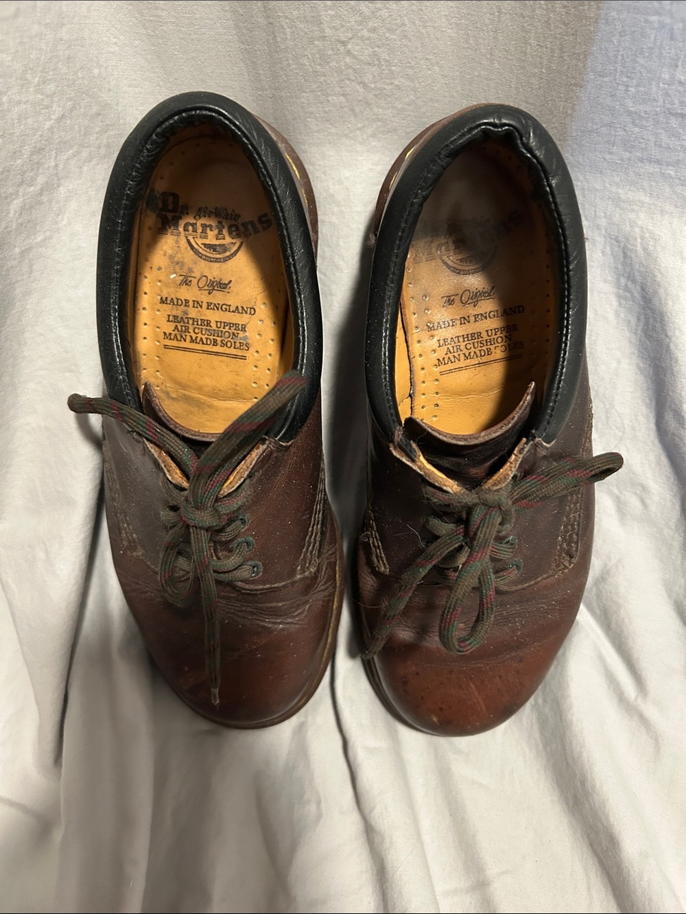 Dr. Martens Men’s Dark Brown Leather Derby Shoes